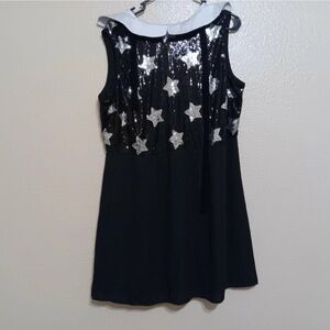 Modcloth Reigning Starlet Aline Dress Sequins